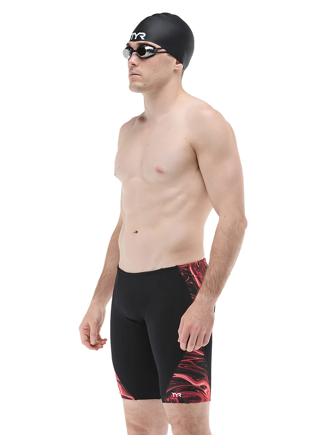 TYR Men's Olea Blade Splice Jammer Swimsuit - Image 16
