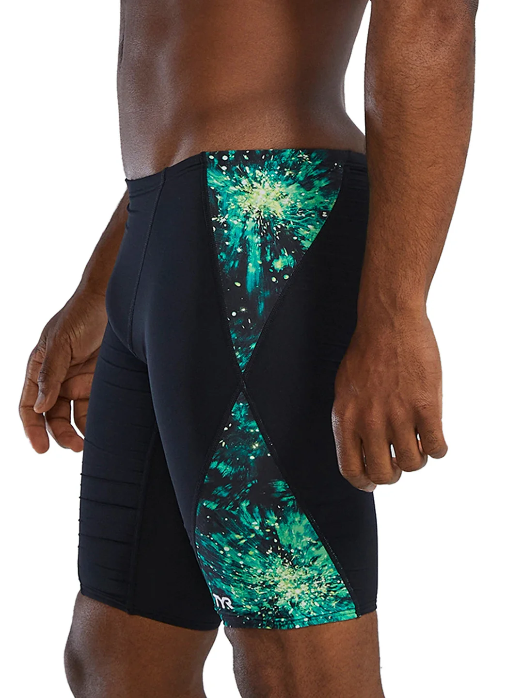 TYR Men's Radiant Flare Blade Splice Jammer Swimsuit - Image 24