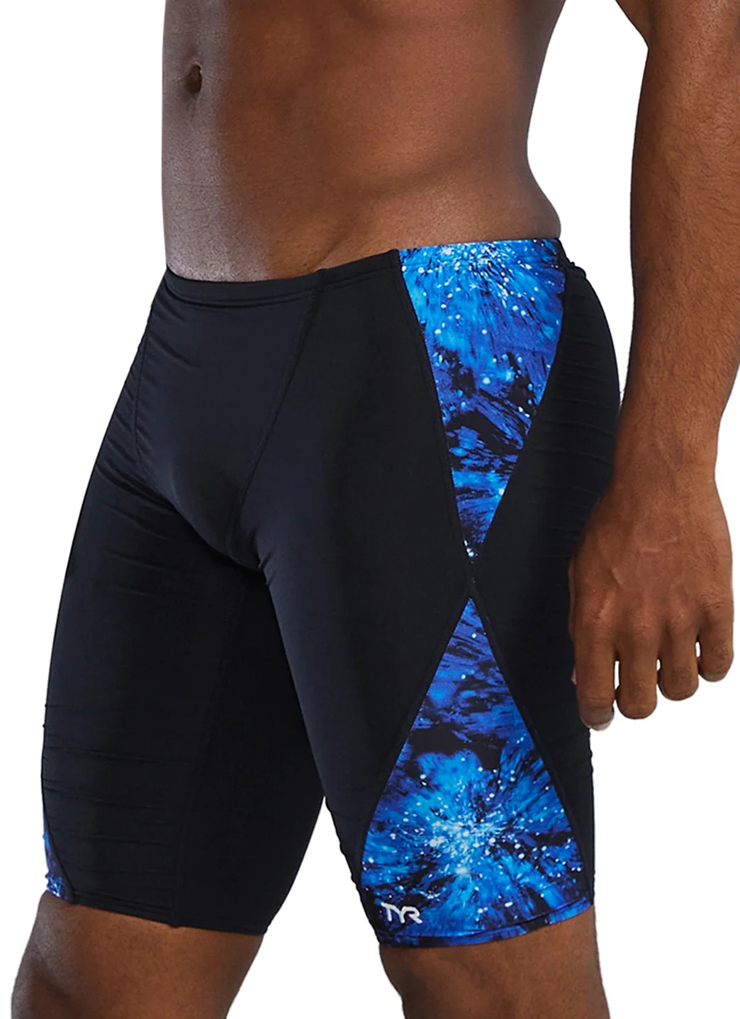 TYR Men's Radiant Flare Blade Splice Jammer Swimsuit - Image 5