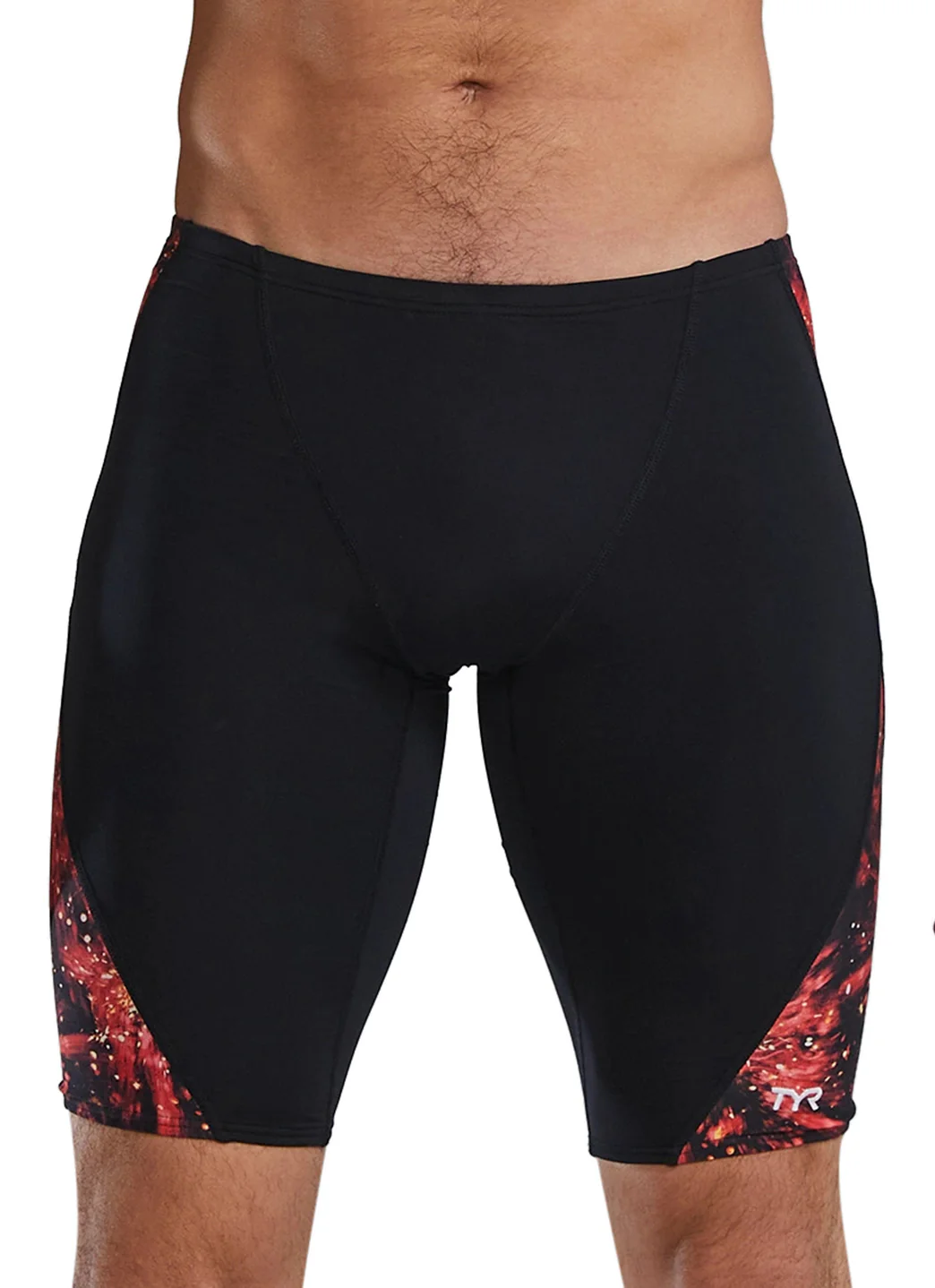 TYR Men's Radiant Flare Blade Splice Jammer Swimsuit - Image 9