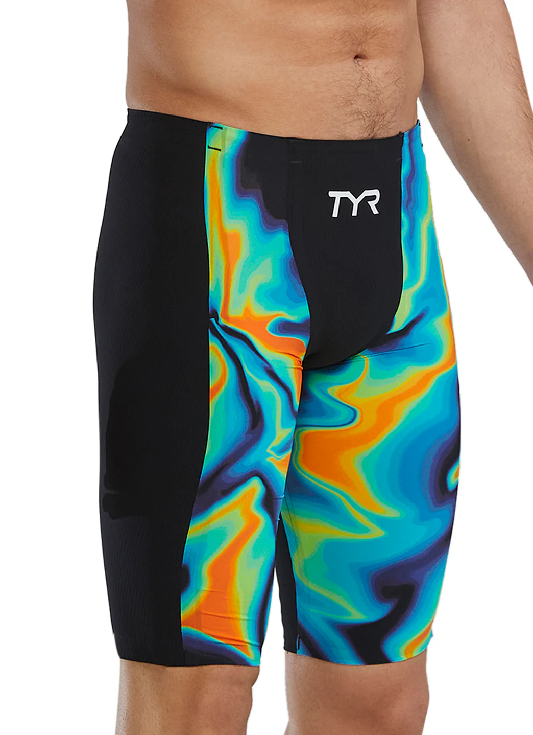 TYR Men's Shockwave Infrared High Waist Jammer Tech suit Swimsuit - Image 27