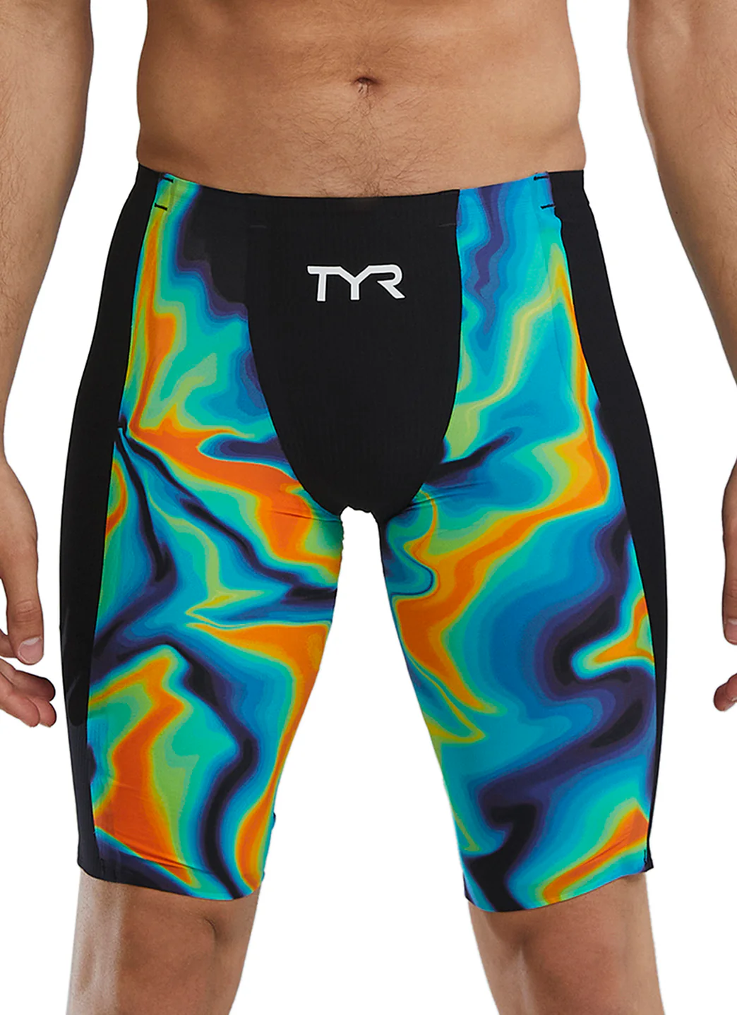 TYR Men's Shockwave Infrared High Waist Jammer Tech suit Swimsuit - Image 32