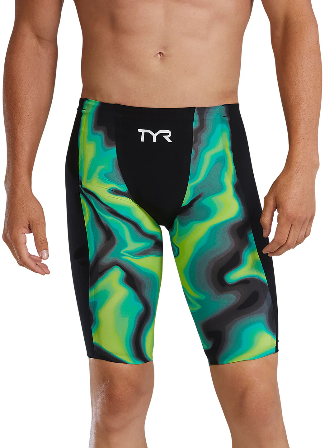 TYR Men's Shockwave Infrared High Waist Jammer Tech suit Swimsuit - Image 7