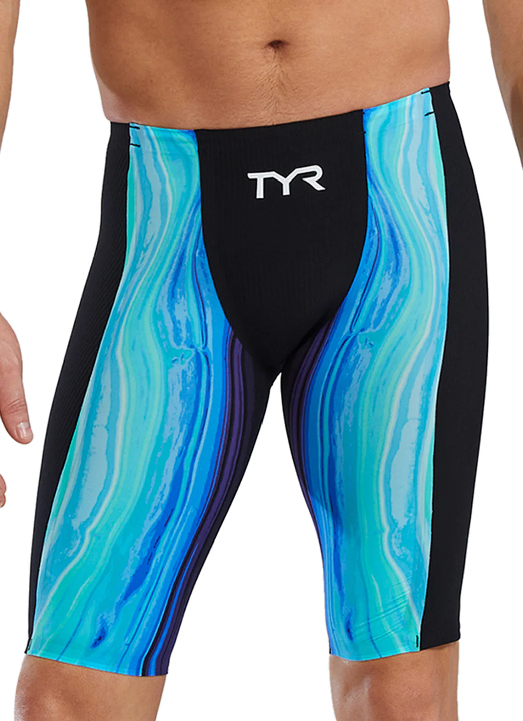 TYR Men's Shockwave Volconyx High Waist Jammer Tech Suit Swimsuit - Image 18