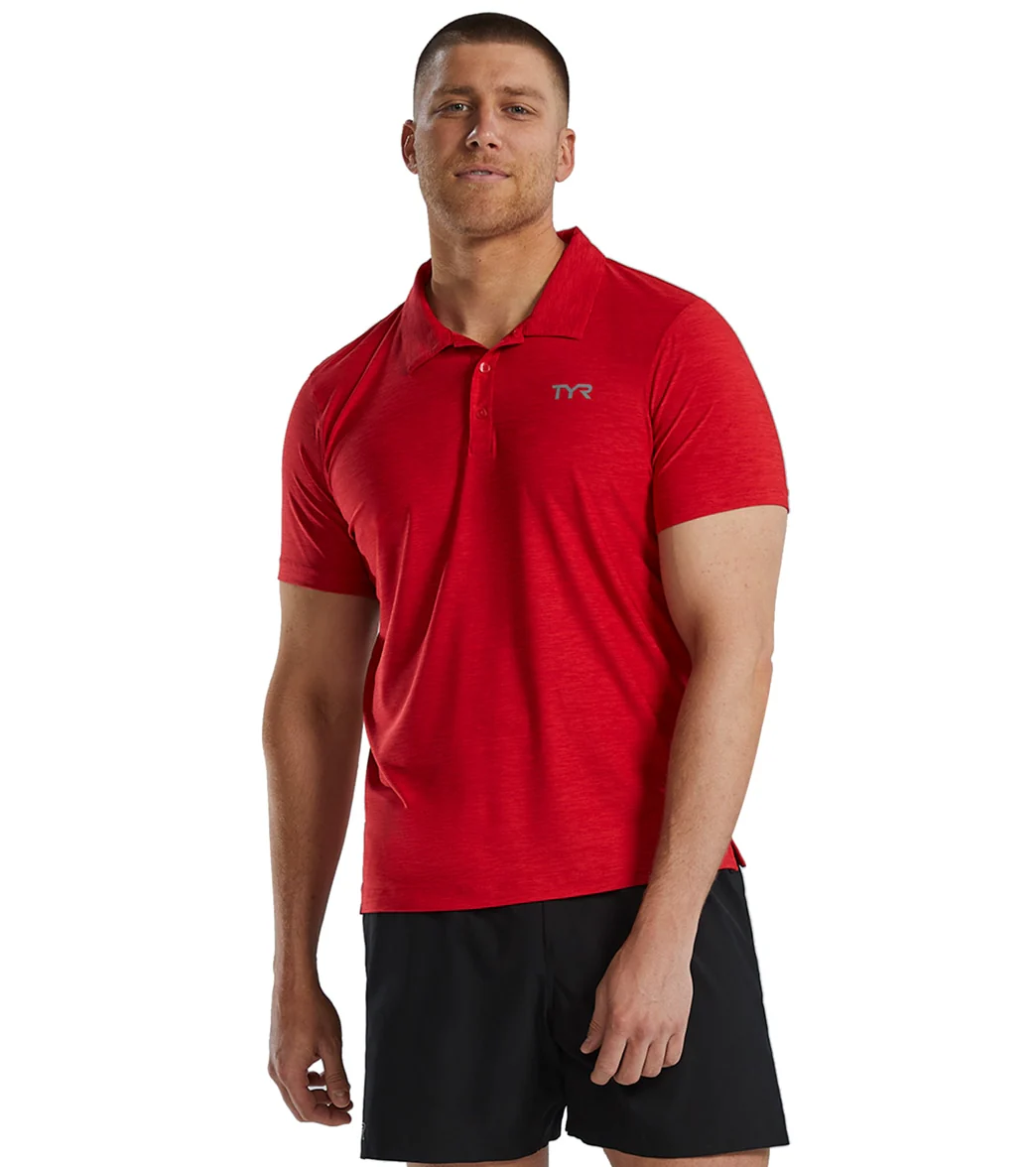 TYR Men's Short Sleeve Polo - Image 41
