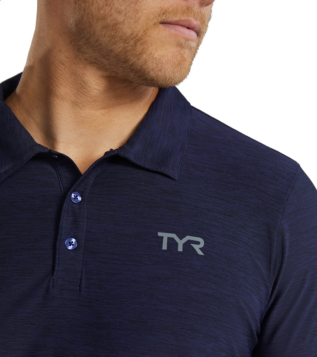 TYR Men's Short Sleeve Polo - Image 5