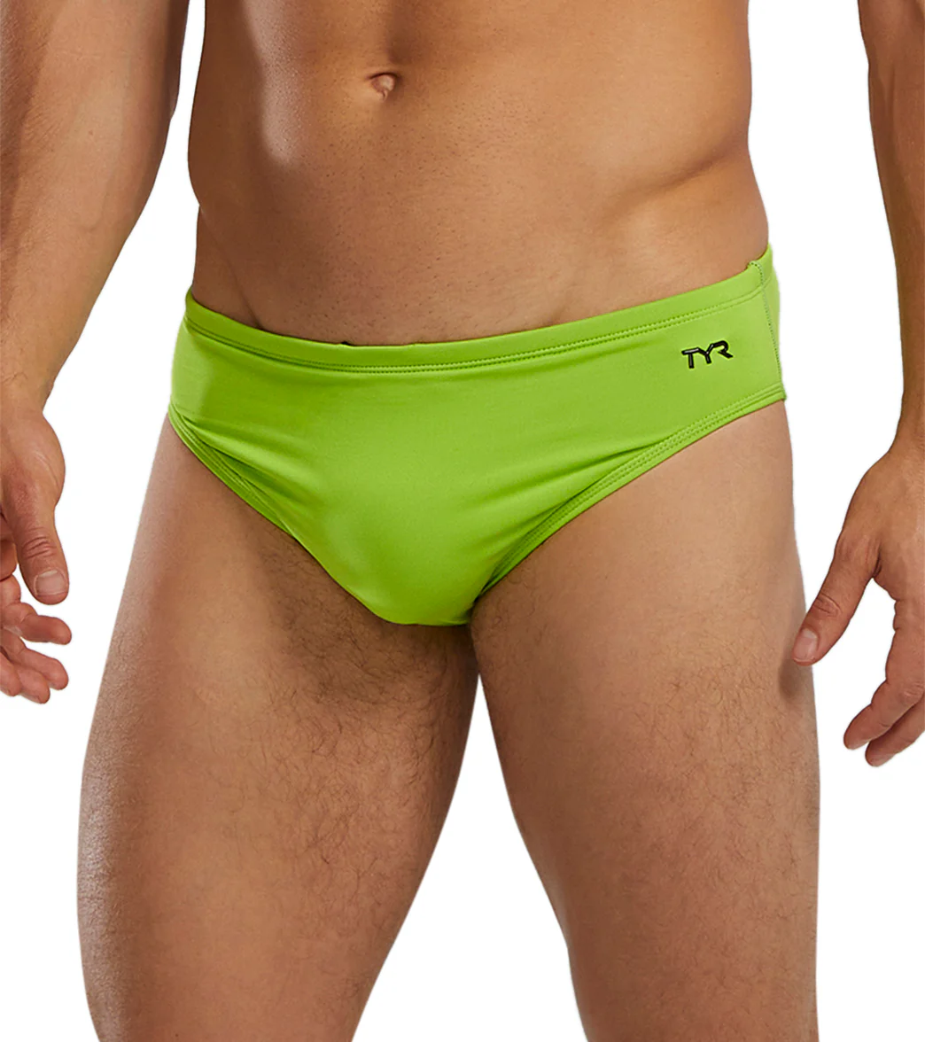 TYR Men's Solid Brief Swimsuit - Image 4