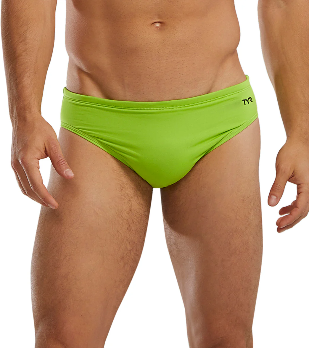 TYR Men's Solid Brief Swimsuit - Image 6