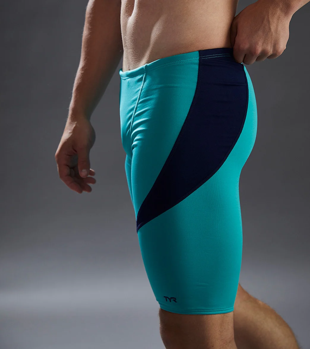 TYR Men's Solid Curve Splice Jammer Swimsuit - Image 29