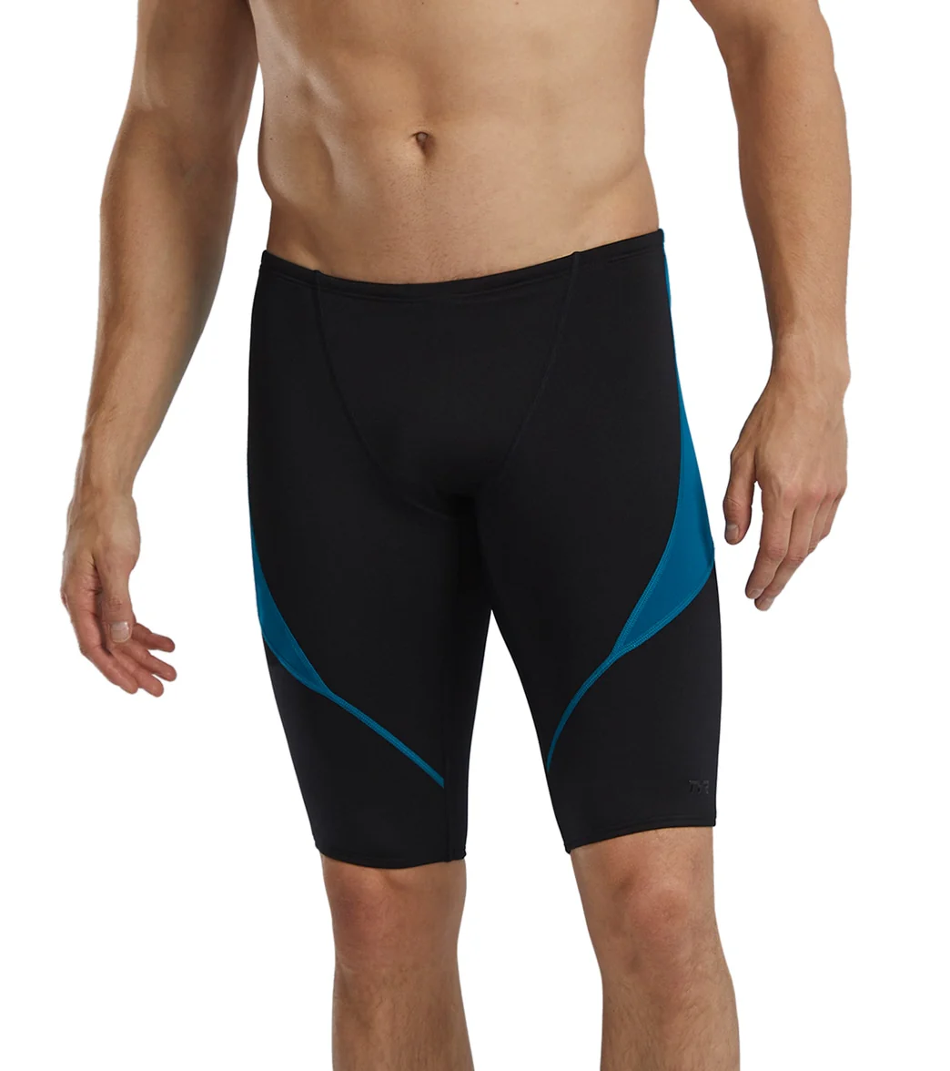 TYR Men's Solid Curve Splice Jammer Swimsuit - Image 36