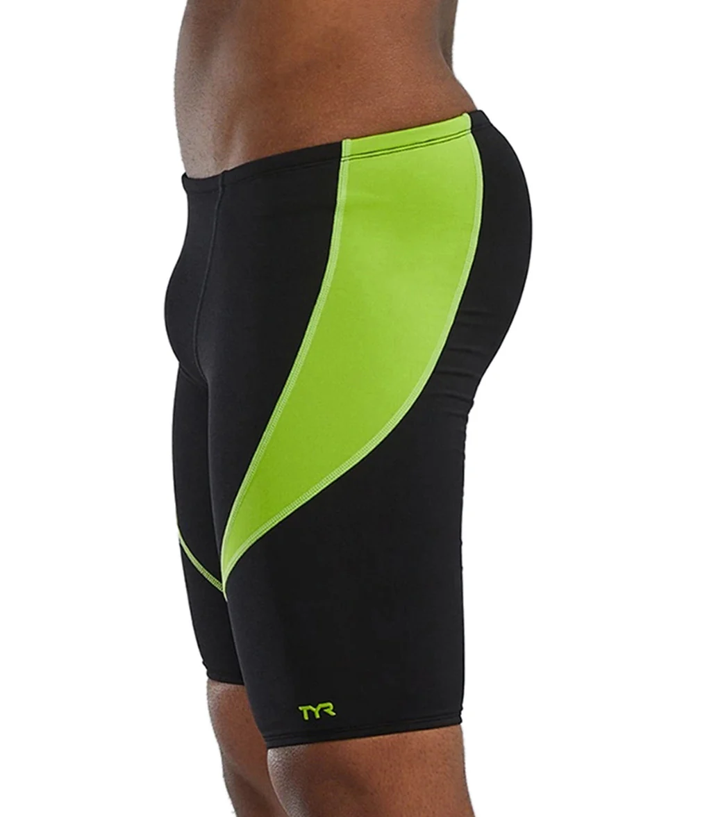TYR Men's Solid Curve Splice Jammer Swimsuit - Image 6
