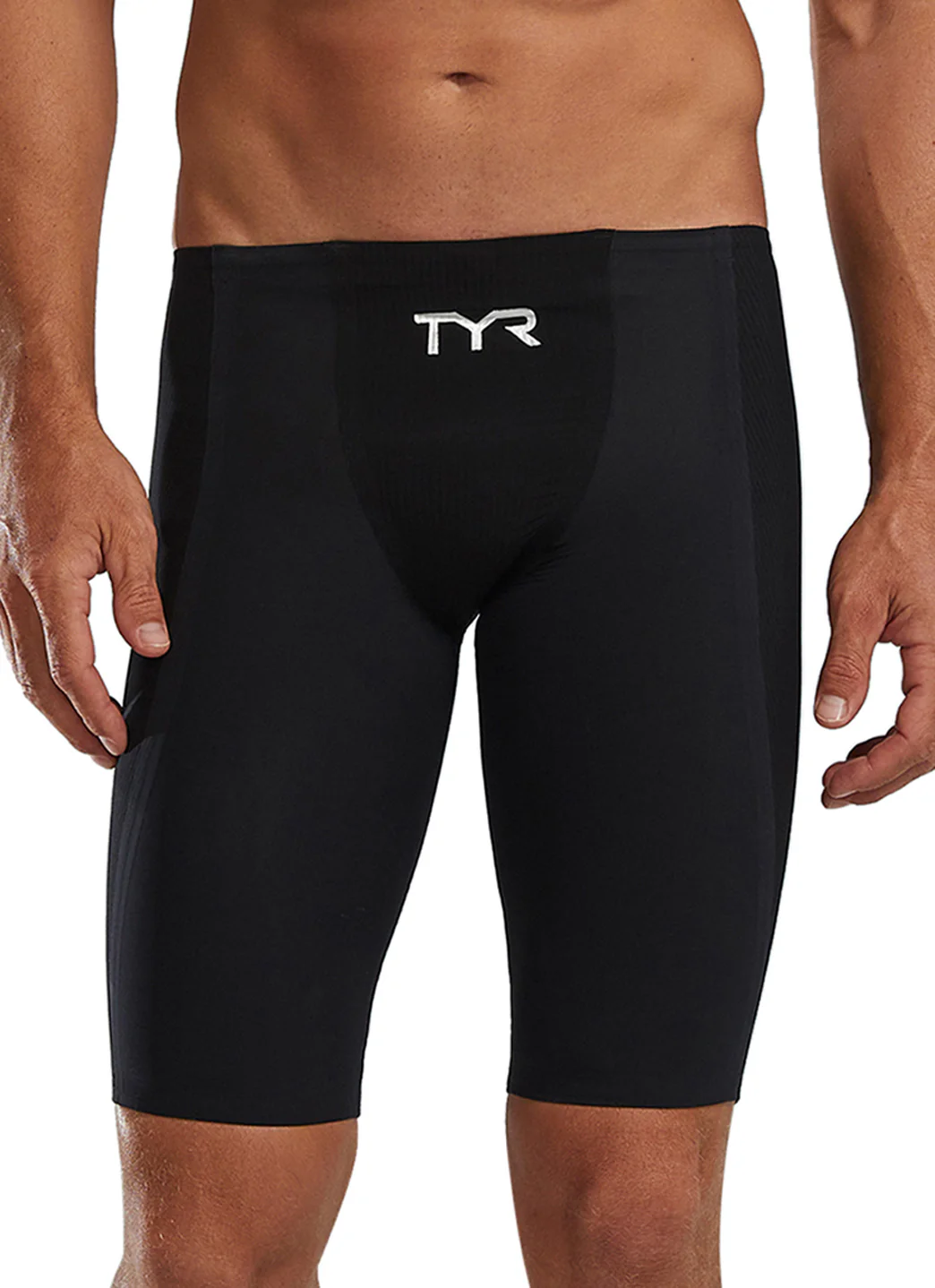 TYR Men's Solid Shockwave High Waist Jammer Tech Suit Swimsuit - Image 11