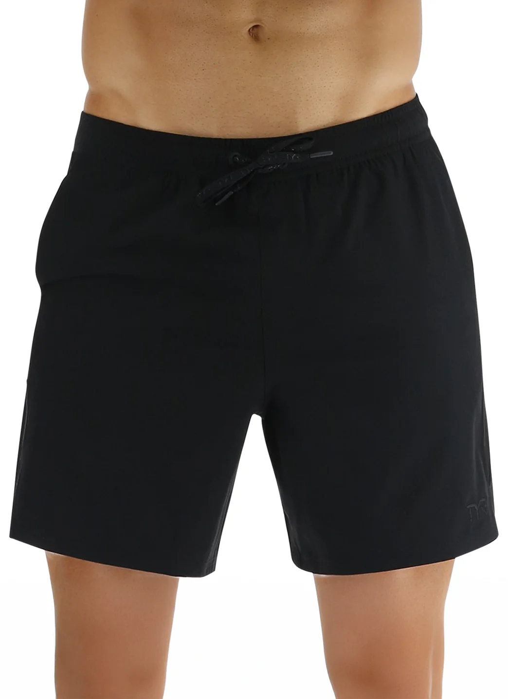 TYR Men's Solid Skua  7" Volley Swim Trunks - Image 2