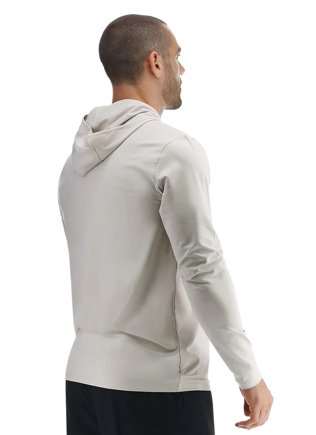 TYR Men's SunDefense Long Sleeve Hooded Swim Shirt - Image 23