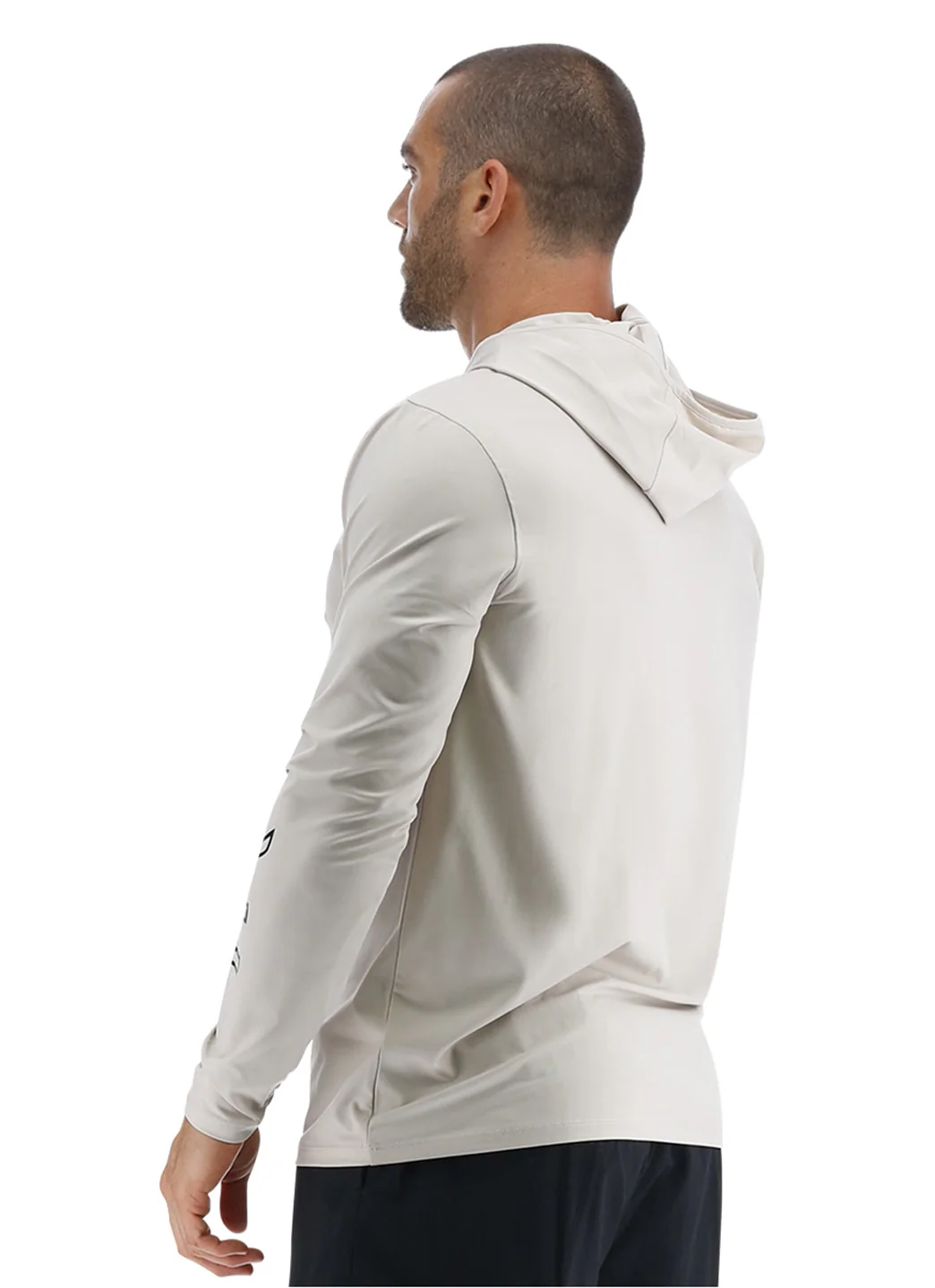 TYR Men's SunDefense Long Sleeve Hooded Swim Shirt - Image 25