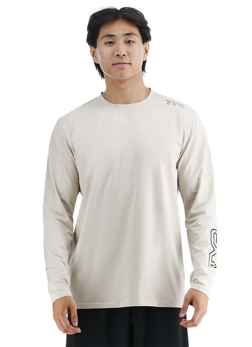 TYR Men's SunDefense Long Sleeve UPF 50+ Swim Shirt - Image 17