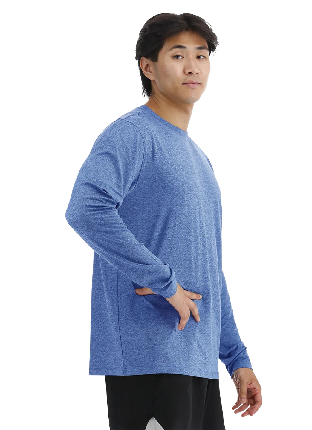 TYR Men's SunDefense Long Sleeve UPF 50+ Swim Shirt - Image 54
