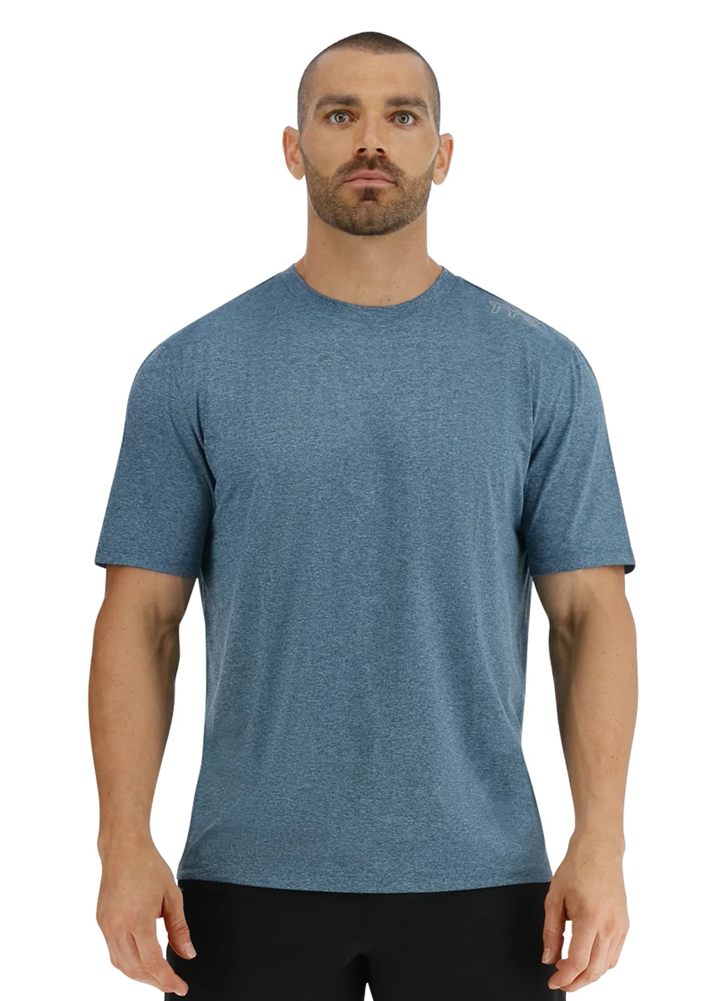 TYR Men's SunDefense Short Sleeve UPF 50+ Swim Shirt - Image 24