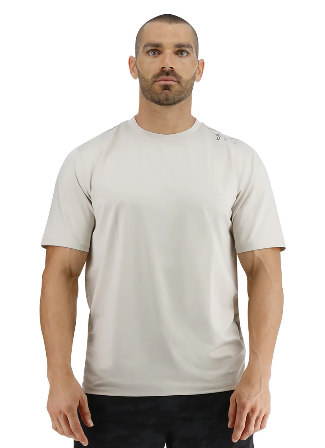 TYR Men's SunDefense Short Sleeve UPF 50+ Swim Shirt - Image 25