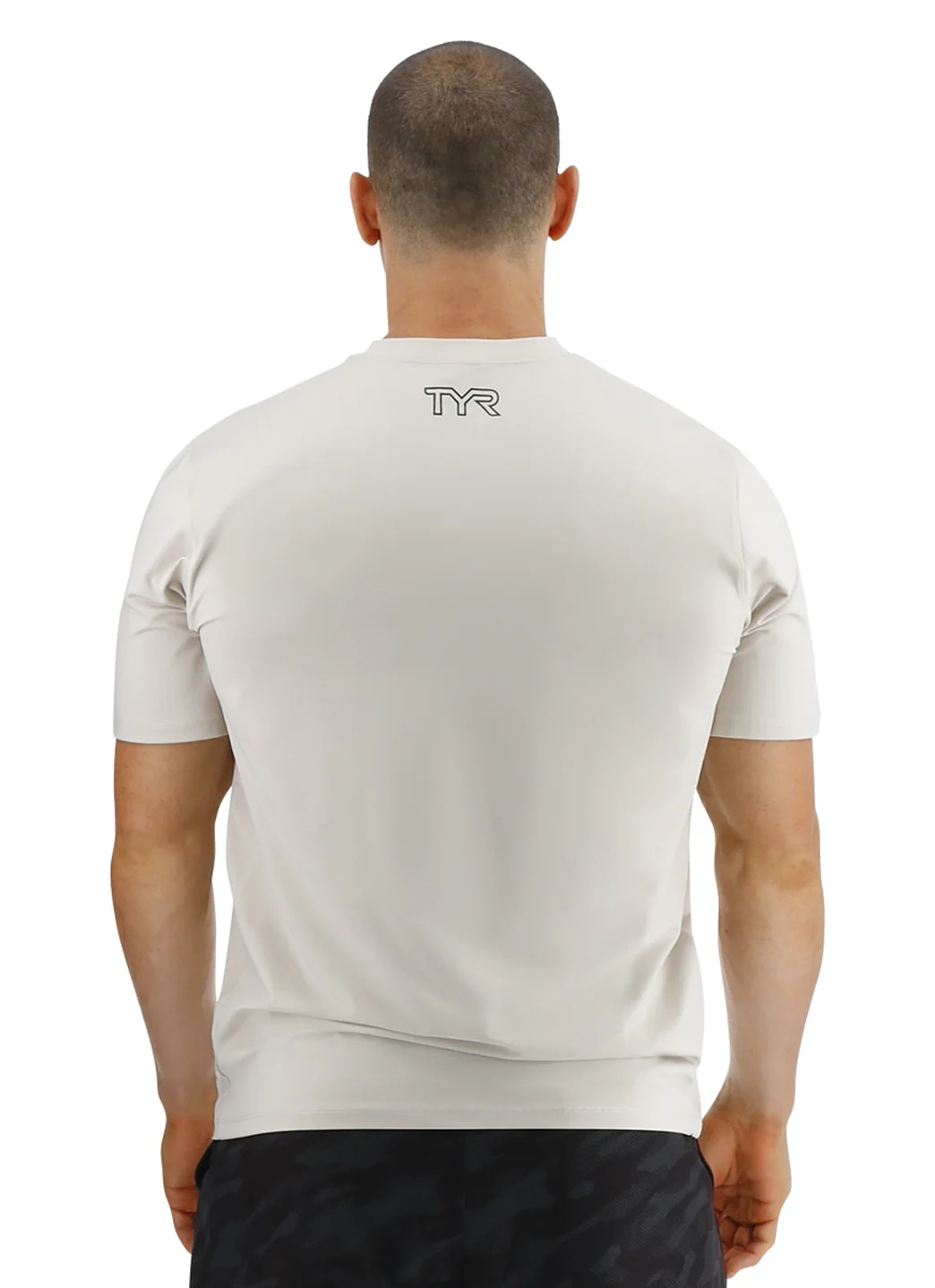 TYR Men's SunDefense Short Sleeve UPF 50+ Swim Shirt - Image 27