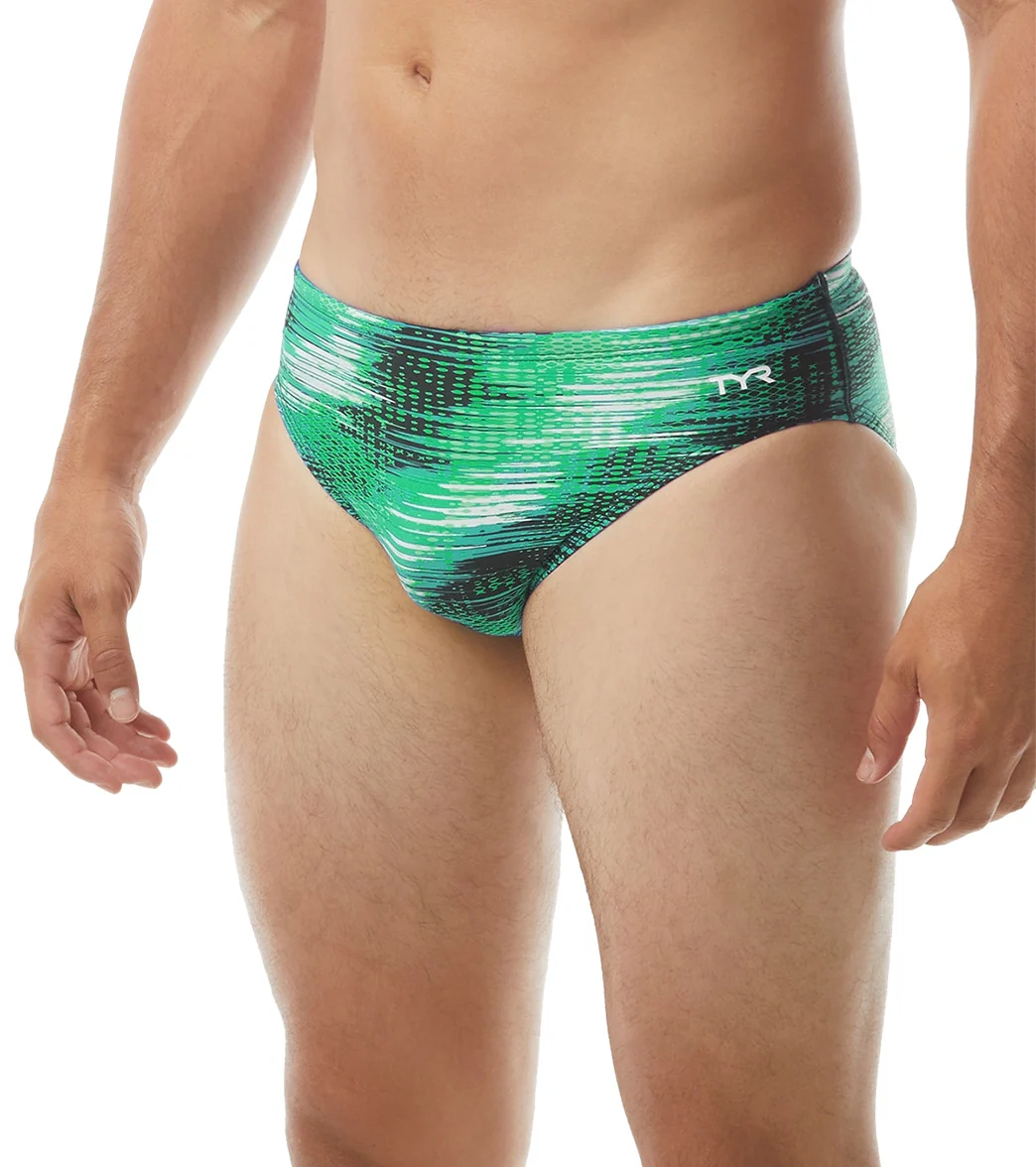 TYR Men's Surge Racer Brief Swimsuit - Image 17