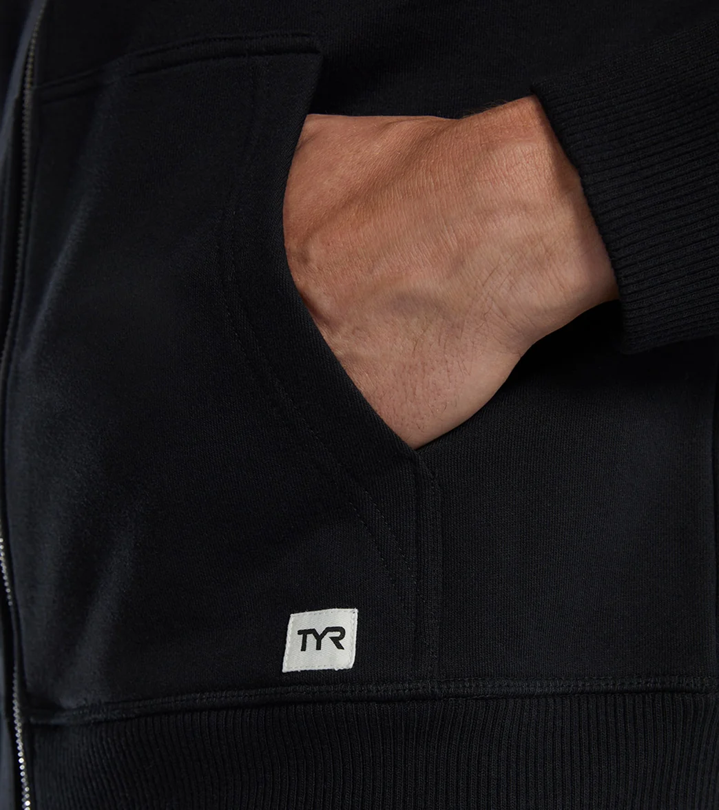 TYR Men's Ultrasoft Heavyweight Terry Full Zip Hoodie - Image 17