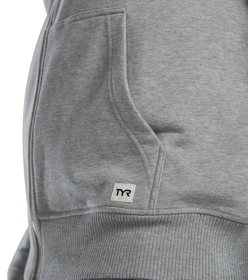 TYR Men's Ultrasoft Heavyweight Terry Full Zip Hoodie - Image 5