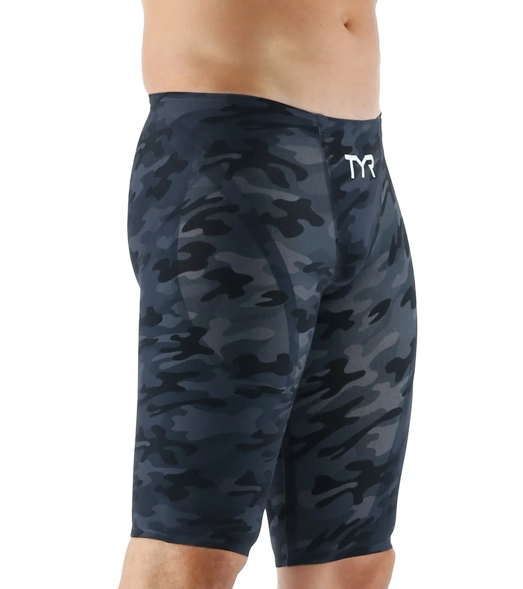 TYR Men's Venzo Camo High Waist Jammer Tech Suit Swimsuit - Image 36