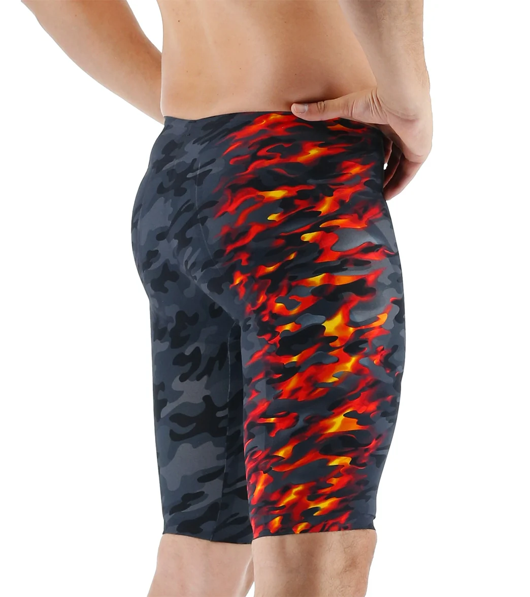 TYR Men's Venzo Camo High Waist Jammer Tech Suit Swimsuit - Image 6