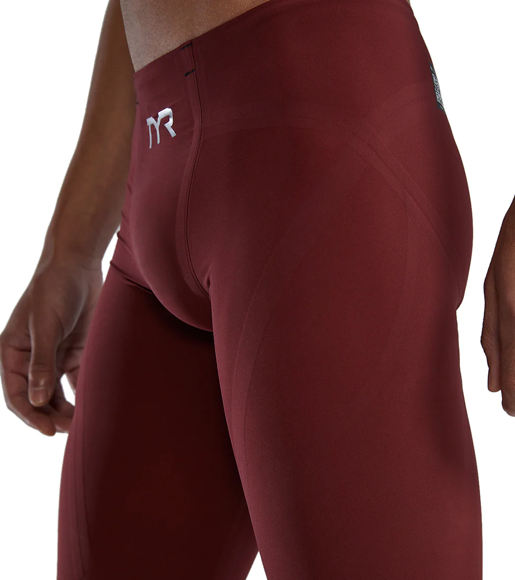 TYR Men's Venzo High Waist Jammer Tech Suit Swimsuit - Image 9