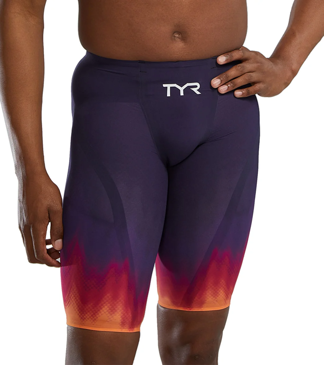 TYR Men's Venzo Influx High Waist Jammer Tech Suit Swimsuit - Image 17