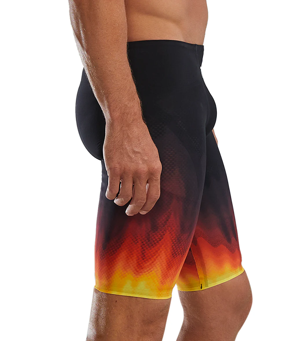 TYR Men's Venzo Influx High Waist Jammer Tech Suit Swimsuit - Image 2