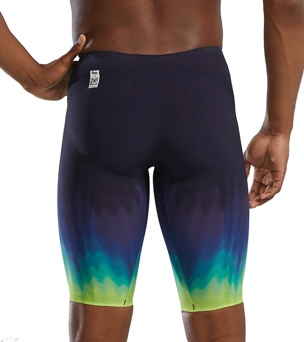 TYR Men's Venzo Influx High Waist Jammer Tech Suit Swimsuit - Image 9