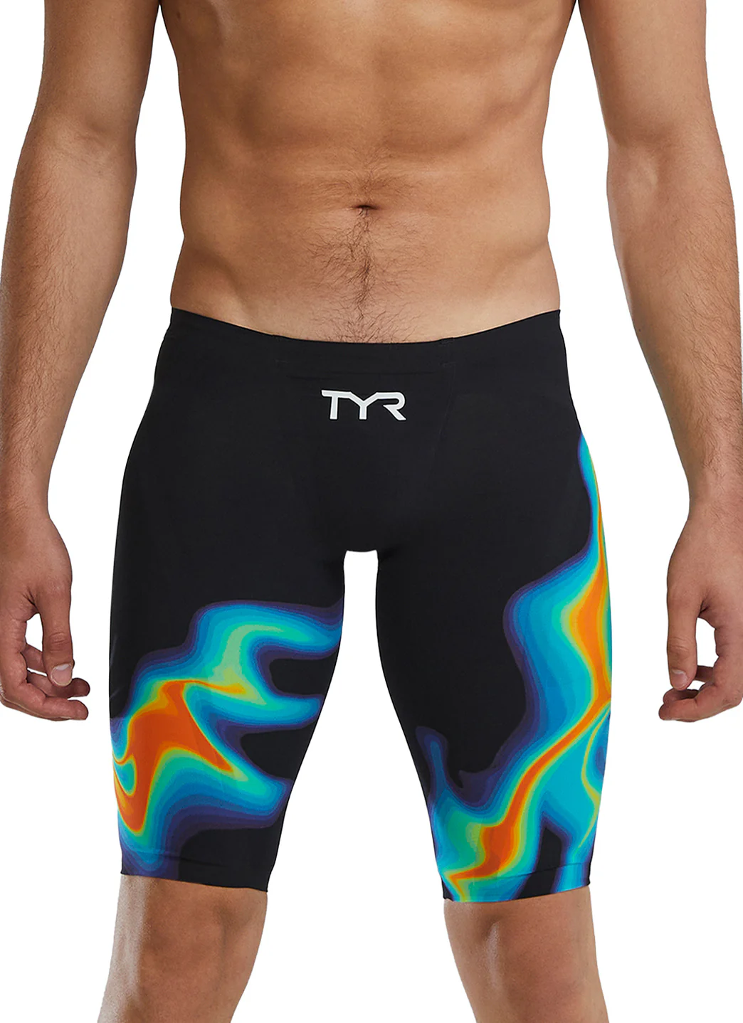 TYR Men's Venzo Infrared  Jammer Tech Suit Swimsuit - Image 8