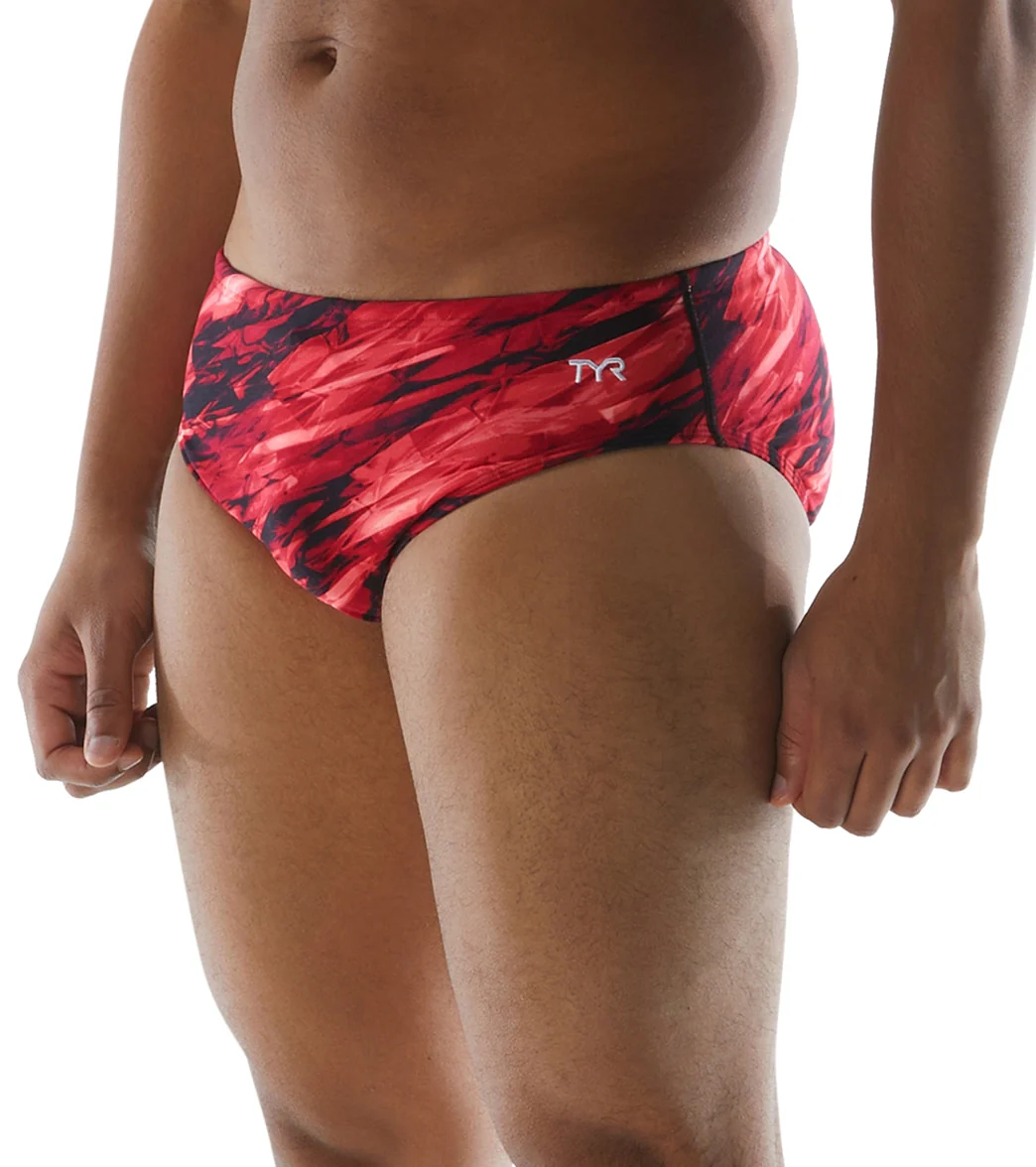 TYR Men's Vitric Racer Brief Swimsuit - Image 12