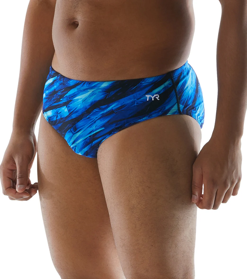 TYR Men's Vitric Racer Brief Swimsuit - Image 16