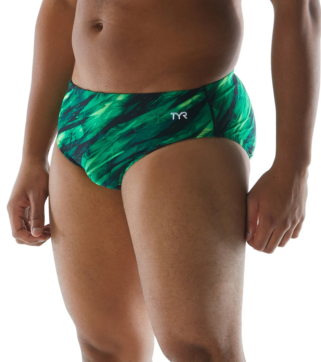 TYR Men's Vitric Racer Brief Swimsuit - Image 20
