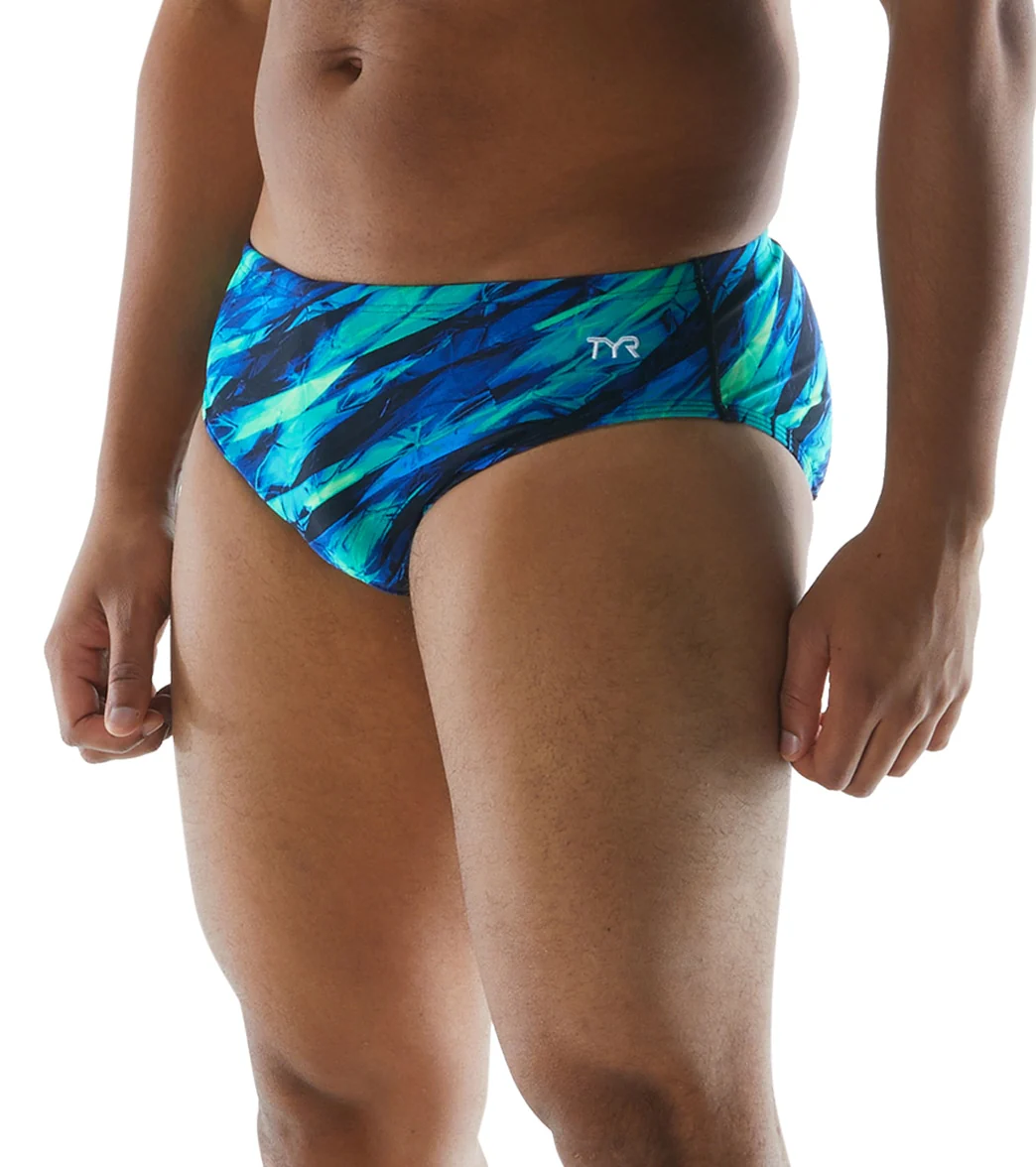 TYR Men's Vitric Racer Brief Swimsuit - Image 4