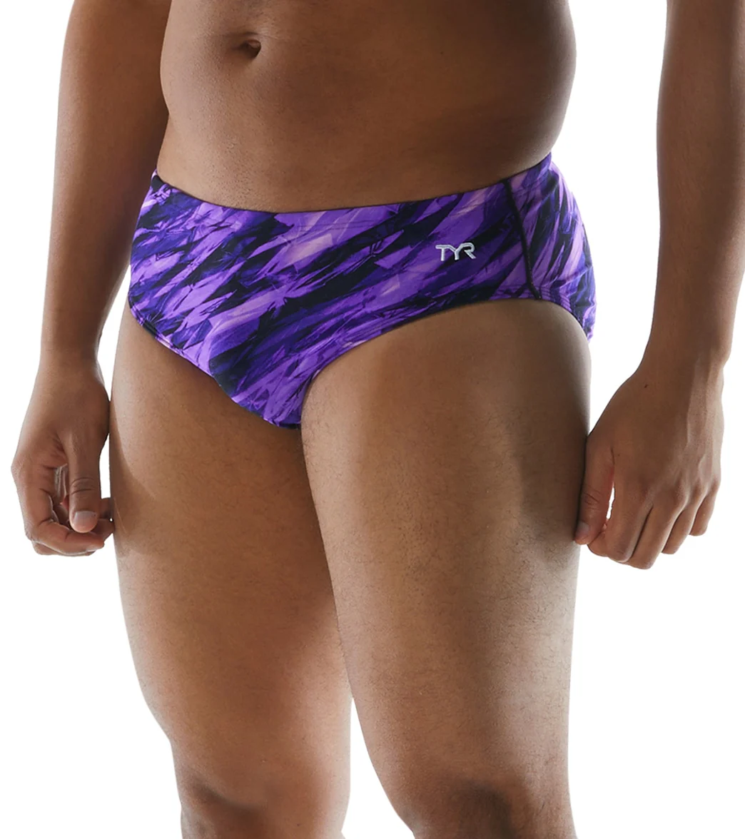 TYR Men's Vitric Racer Brief Swimsuit - Image 8