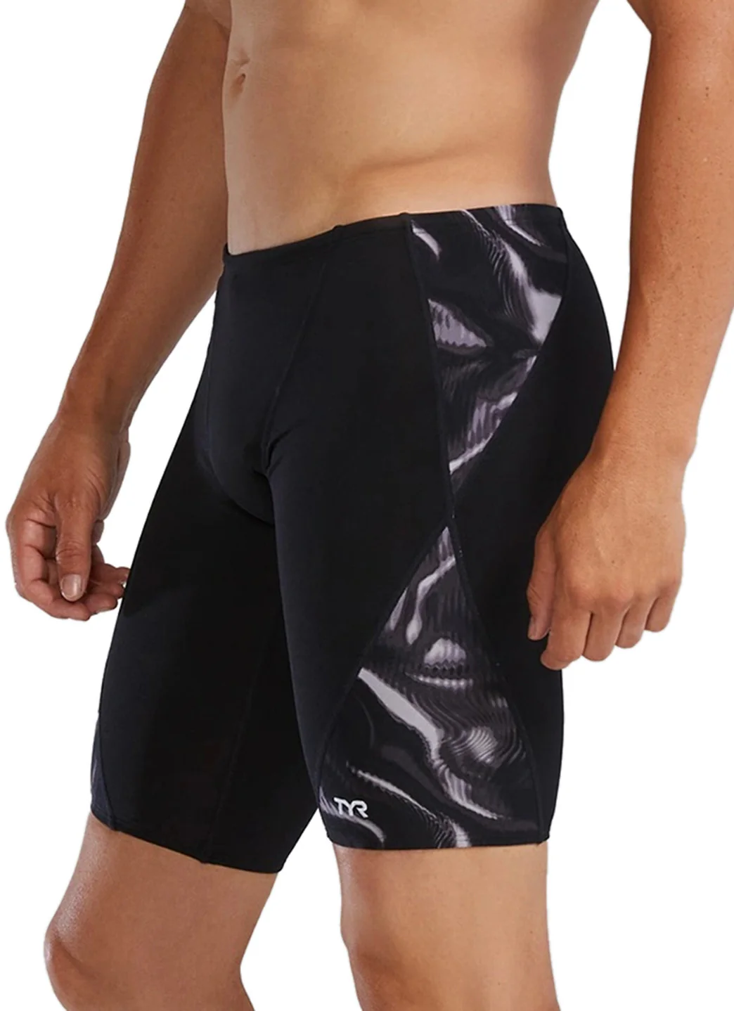 TYR Men's Waveform Durafast Elite Blade Splice Jammer Swimsuit - Image 30