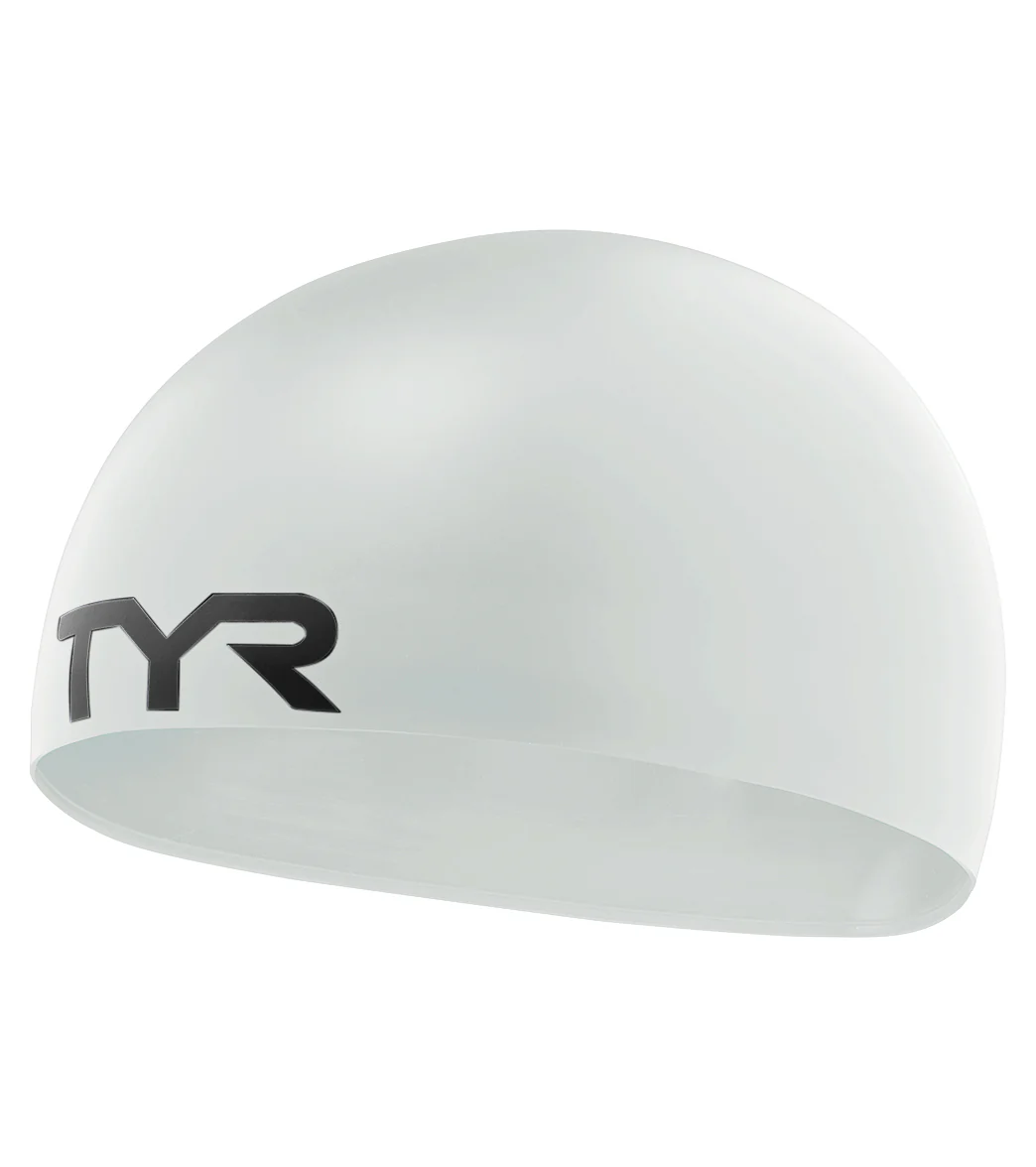 TYR Stealth-X Racing Silicone Swim Cap - Image 2
