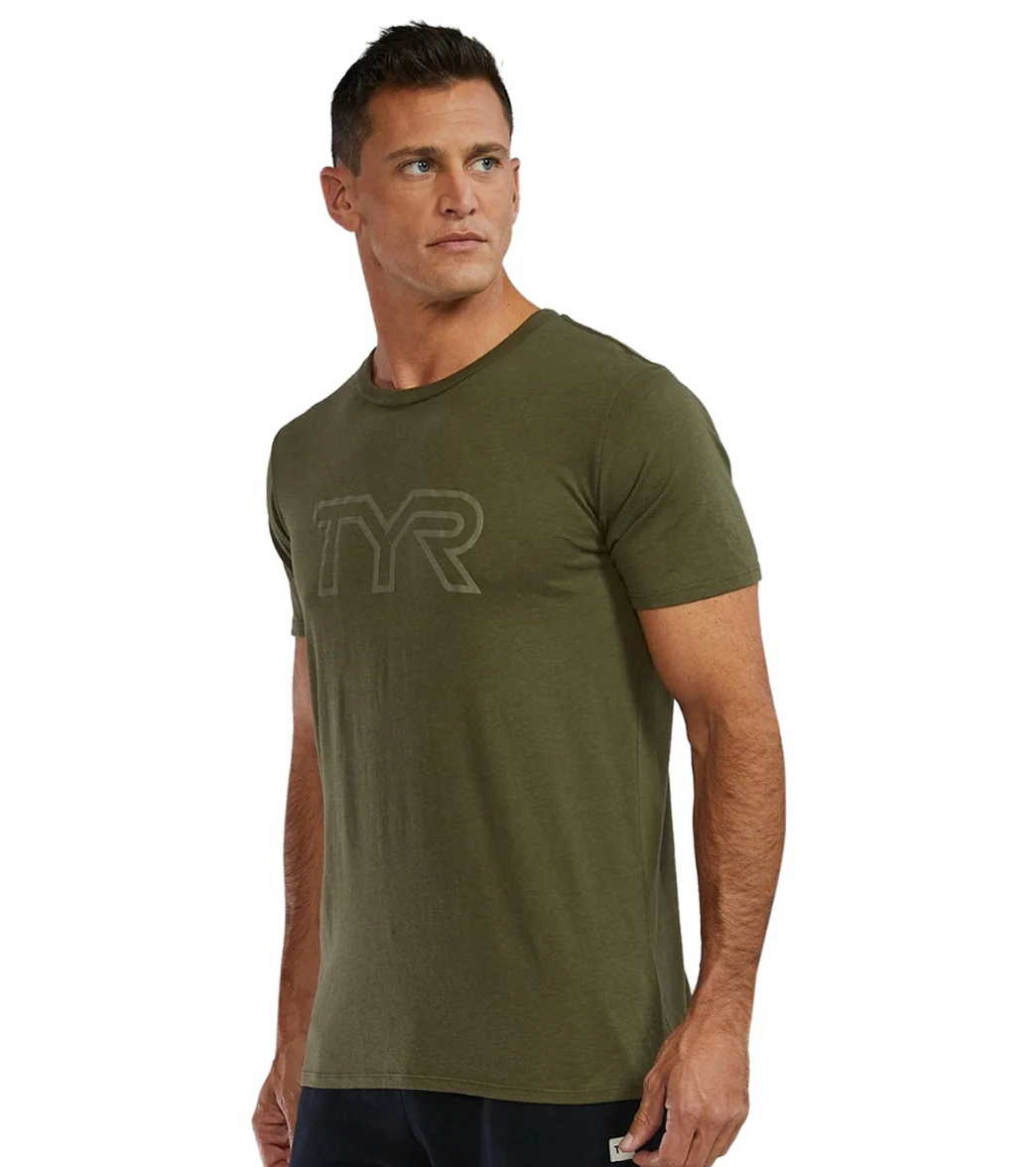 TYR Unisex Ulltasoft Lightweight Big Logo Tech T-Shirt - Image 11