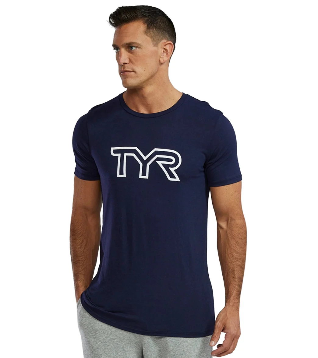 TYR Unisex Ulltasoft Lightweight Big Logo Tech T-Shirt - Image 18