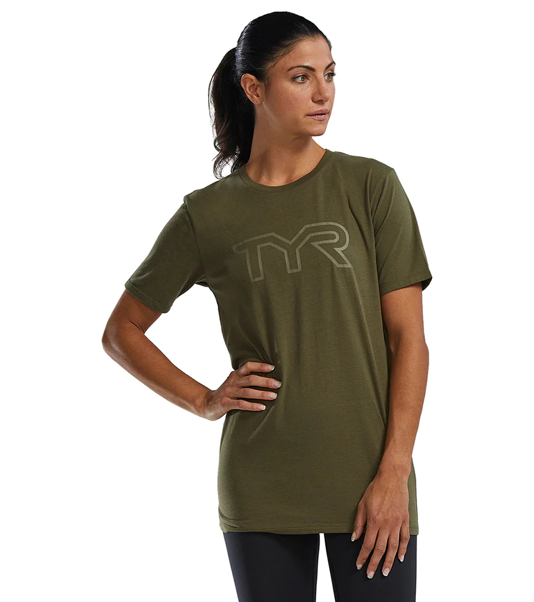 TYR Unisex Ulltasoft Lightweight Big Logo Tech T-Shirt - Image 9
