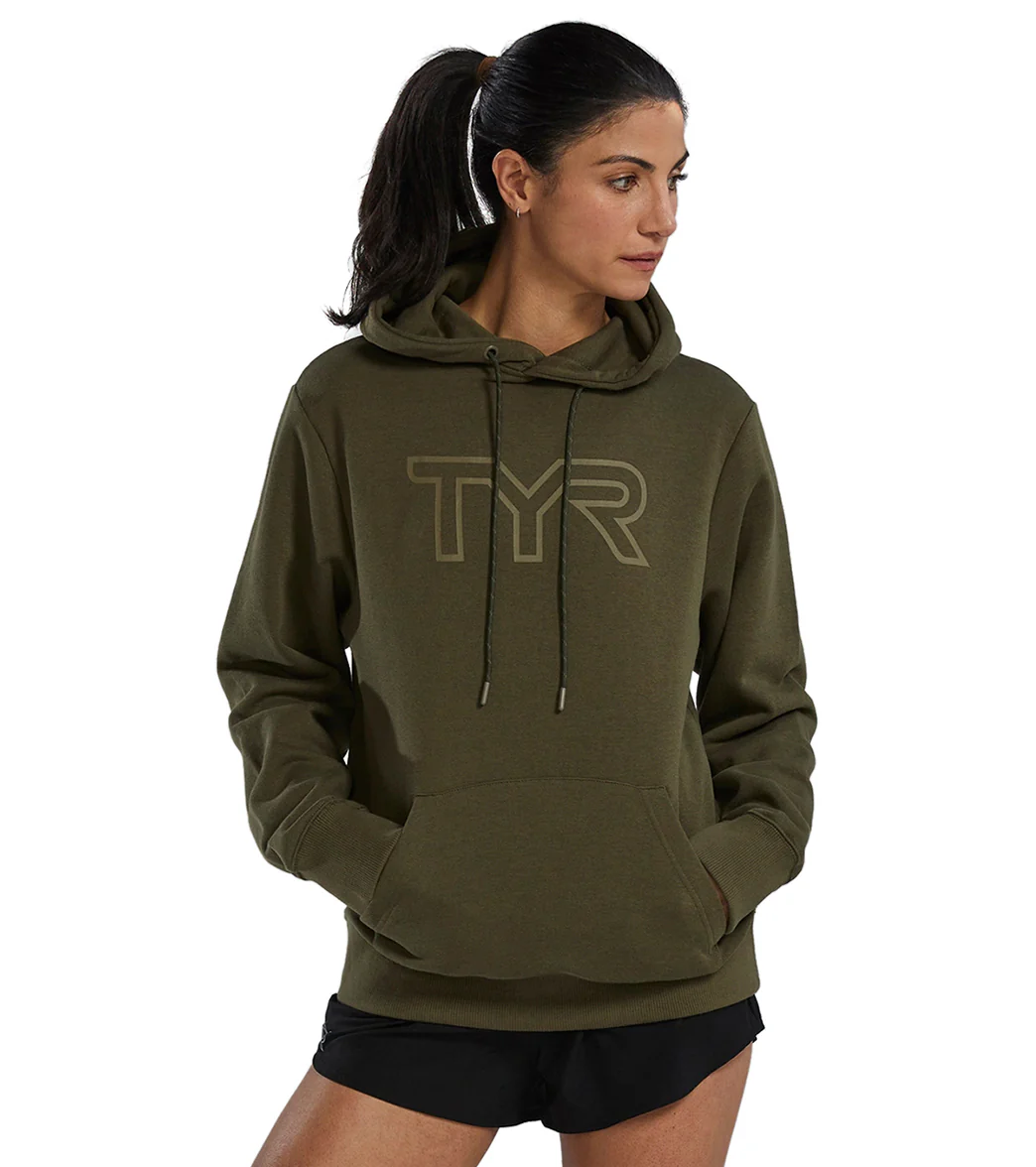 TYR Unisex Ulltasoft Midweight Fleece Big Logo Hoodie - Image 5