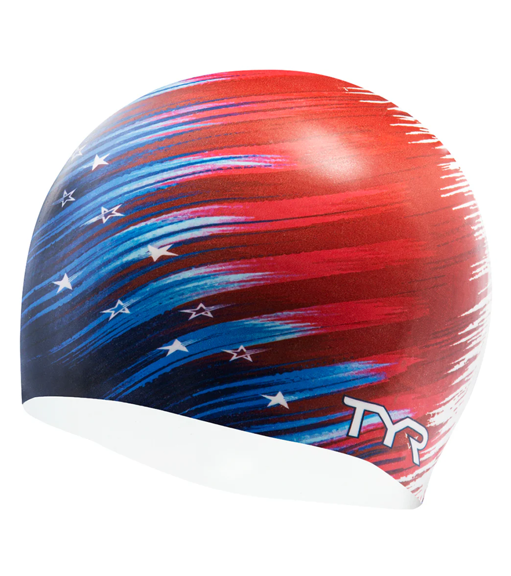 TYR USA Swim Cap - Image 3