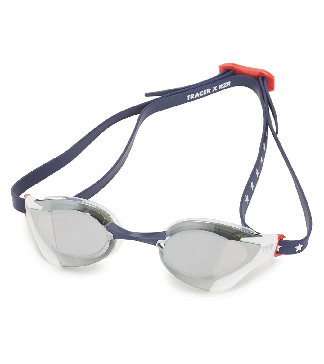 TYR USA Tracer X RZR Mirrored Racing Goggle
