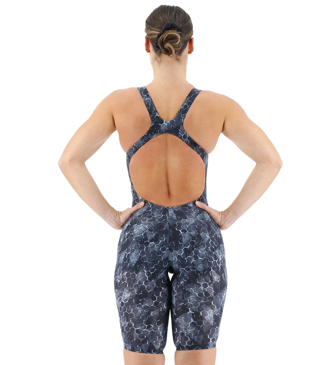 TYR Women's Avictor 2 Supernova Open Back Comfort Straps Tech Suit Swimsuit - Image 5