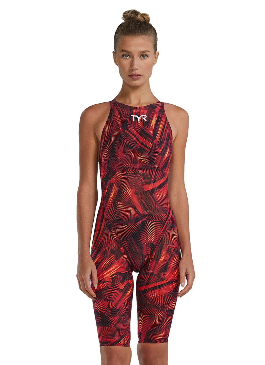 TYR Women's Avictor 2.0 Helux Closed Back Tech Suit Swimsuit - Image 8