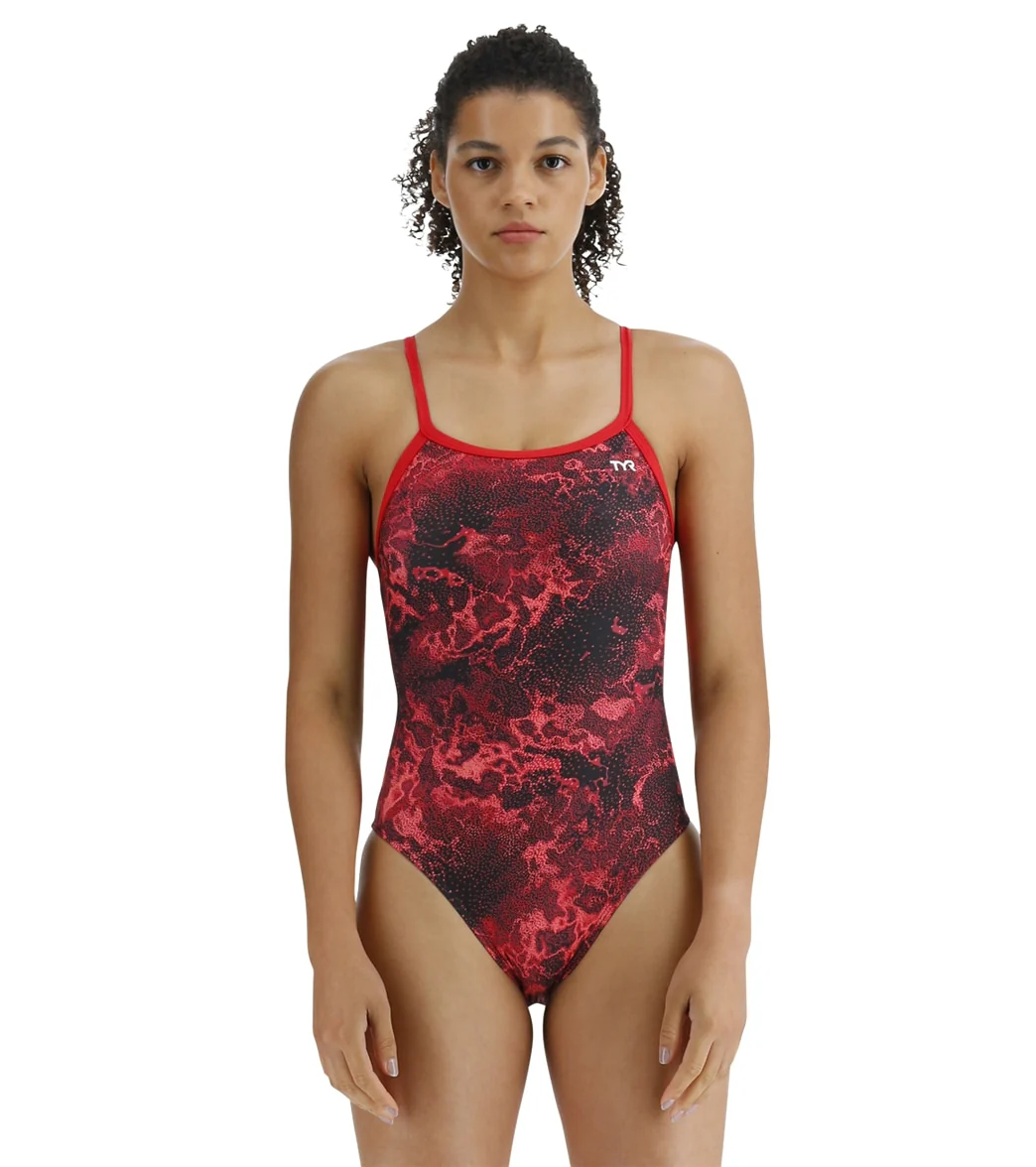 TYR Women's Diploria Diamondfit One Piece Swimsuit - Image 15